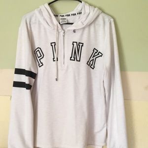 Pink VS Lightweight Quater Zip Pullover